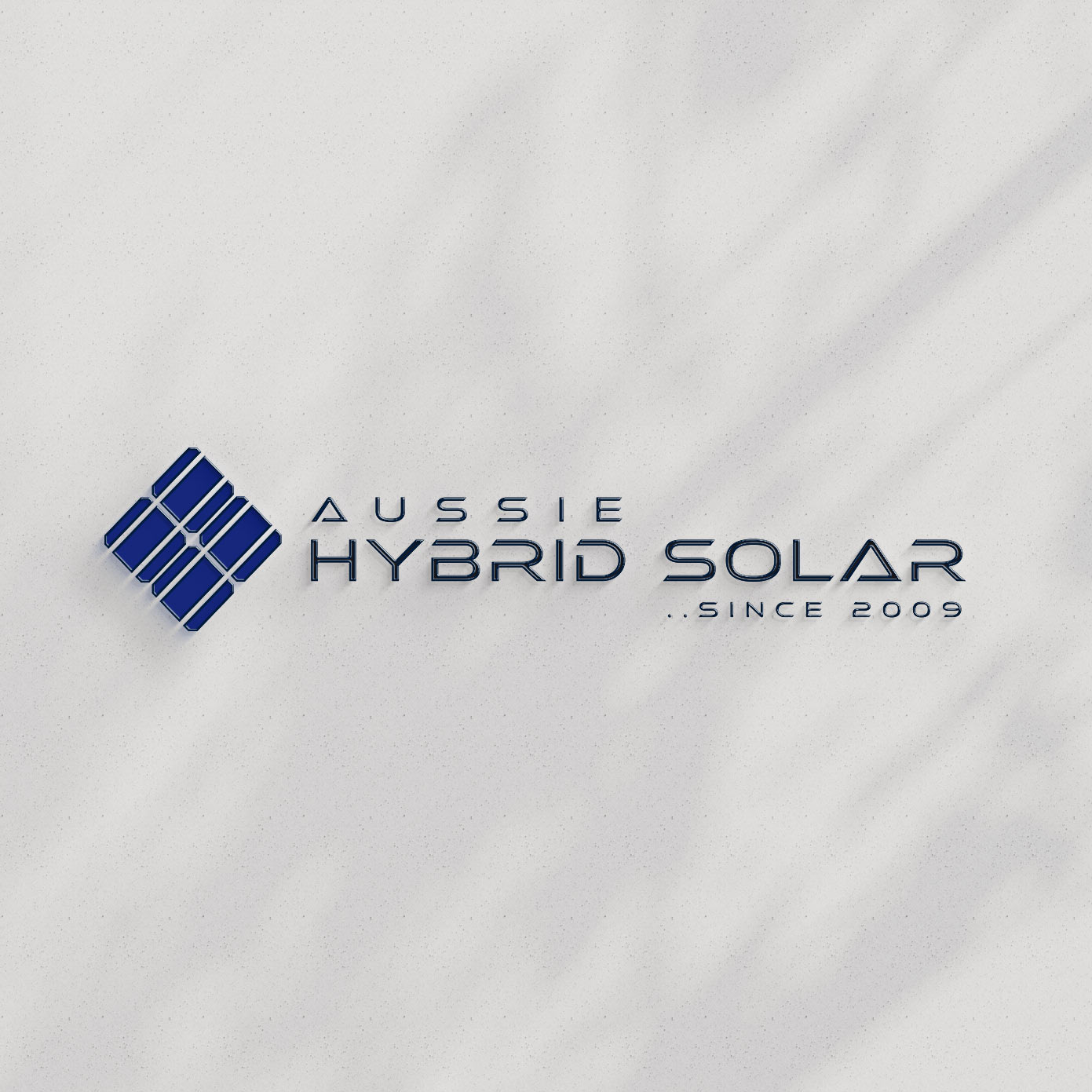 aussie hybrid solar logo design